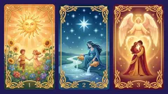 Vyberte si kartu: jednoduchý tříkaretní test štěstí pro jasnost, klid a další kroky